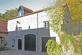 Dovecote cottage from the courtyard